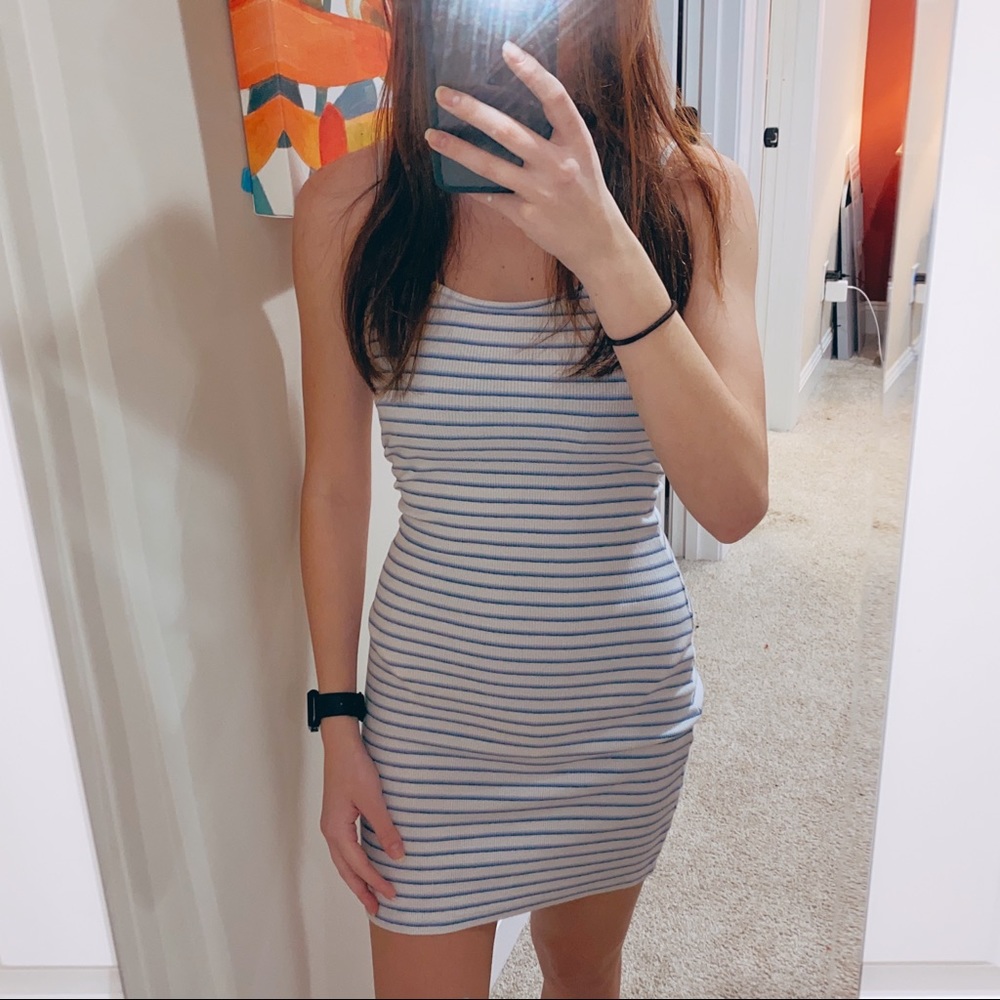 NWOT Brandy Melville Striped Bodycon Dress